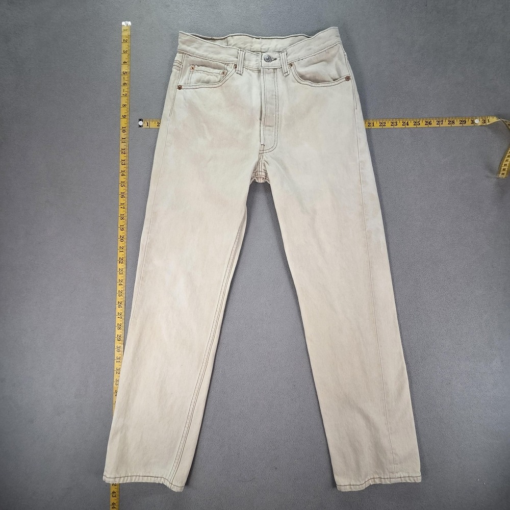 Levi's Straight Leg Jeans in Light Beige